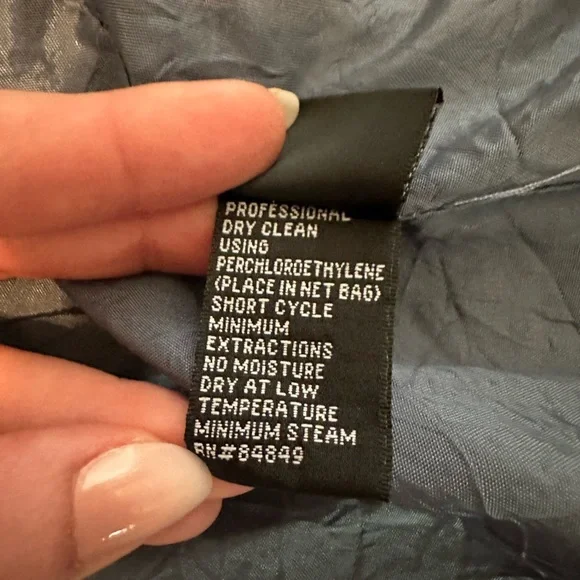 Carmen Marc Valvo Denim Blue Full Sequin Shift Dress- Size 4 - Picture 8 of 9